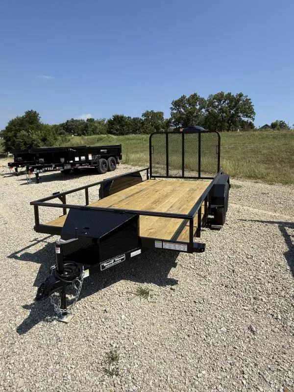 2025 Round House Industries 77x14 Tandem Axle Utility VHew4mc23ohd