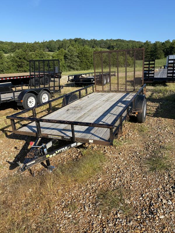 Used Doolittle Trailers 77x14 Single Axle Utility Used Doolittle Trailers 77x14 Single Axle Utility