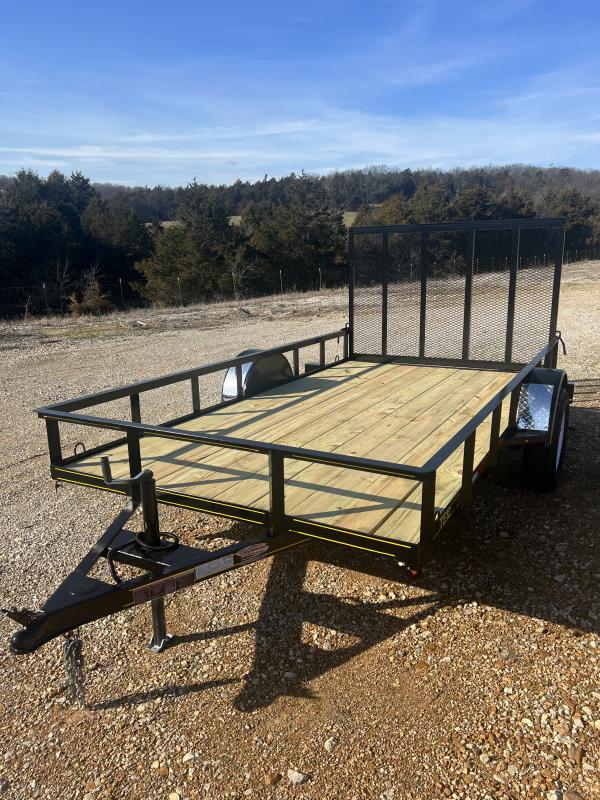 2023 Trailer Express 76x12 Single Axle Utility CSH Trailers and