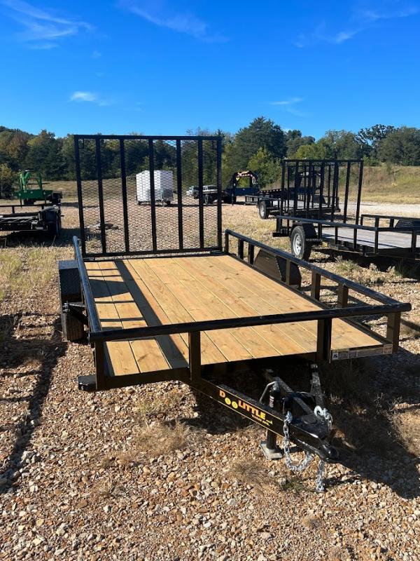 2023 Doolittle Trailers 77x12 Single Axle Utility CSH Trailers and