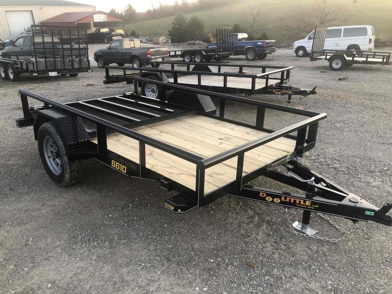 2020 Doolittle Trailers 66x10 Single Axle Utility 2020 Doolittle Trailers 66x10 Single Axle Utility
