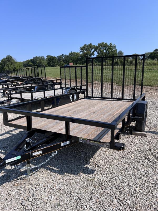 2025 Doolittle Trailers 83x12 Single Axle Utility Os6a5Alf2ui8