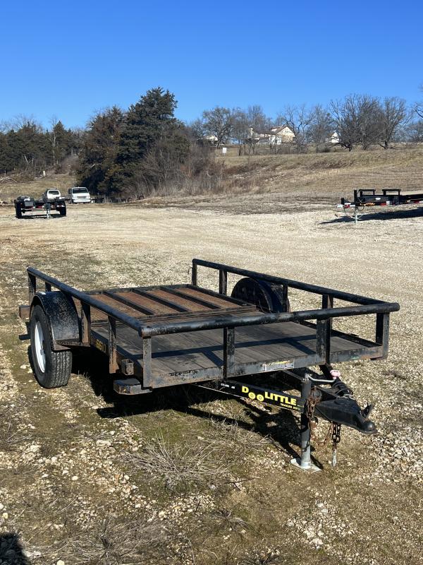 Used Doolittle Trailers 66x10 Single Axle Utility CSH Trailers and