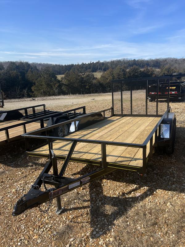 2023 Trailer Express 76x14 Tandem Axle Utility CSH Trailers and