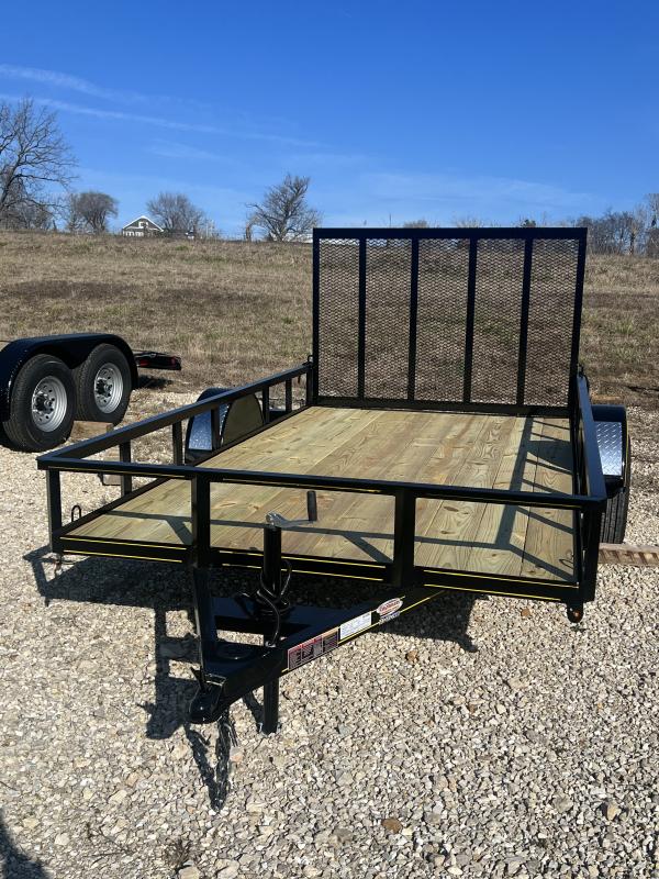 2023 Trailer Express 76x12 Single Axle Utility CSH Trailers and