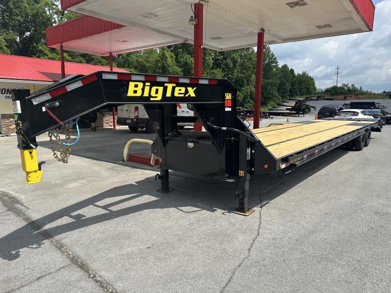 2023 Big Tex Trailers 25GN35+5 Mega ramp Flatbed Trailer Trailers