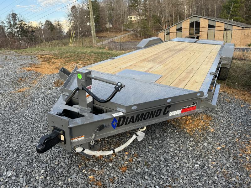 2024 Diamond C LPX 208 PACESETTER Equipment Trailer 20’ MAX RAMPS 18K G