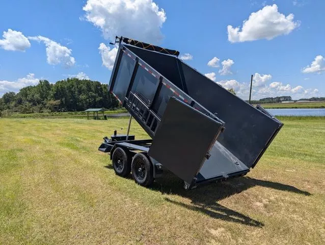2026 STEEL PINES CARGO 6x12TA 4FT Walls Dump Trailer