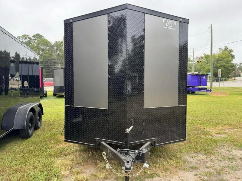 new Cargo (Enclosed) Trailers Titanium Cargo Trailers  for sale, in Fitzgerald, GA Thumbnail 2