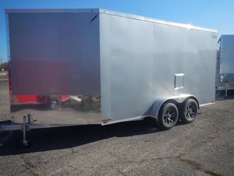 2022 Lightning Trailers LTFES714TA2 Snowmobile Trailer 2022 Lightning Trailers LTFES714TA2 Snowmobile Trailer