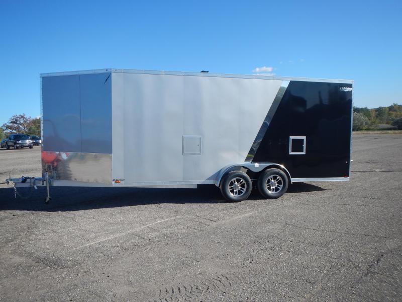 2021 Lightning Trailers LTEFS718TA2 Snowmobile Trailer 2021 Lightning Trailers LTEFS718TA2 Snowmobile Trailer