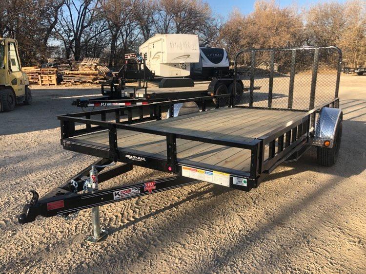 2022 PJ Trailers U821451ESBKA Utility Trailer 2022 PJ Trailers U821451ESBKA Utility Trailer