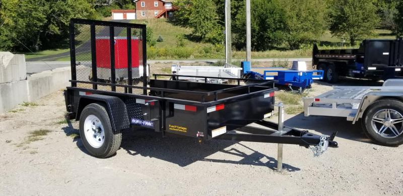 2021 Sure-Trac 5x8 Steel High Side Utility w/Gate 3k 2021 Sure-Trac 5x8 Steel High Side Utility w/Gate 3k