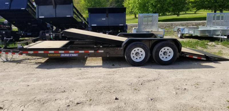 ON ORDER 2021 Sure-Trac 7x18+4 Tilt Deck Equipment Trailer w/Lock Out Value 14k ON ORDER 2021 Sure-Trac 7x18+4 Tilt Deck Equipment Trailer w/Lock Out Value 14k