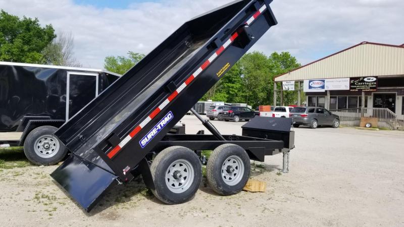 2022 Sure-Trac 72x10 Single Ram Deckover Dump Trailer 10k 2022 Sure-Trac 72x10 Single Ram Deckover Dump Trailer 10k
