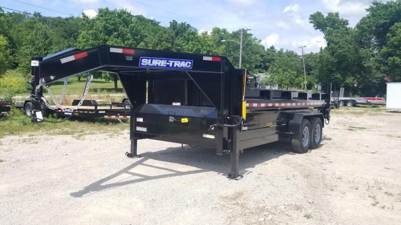 ON ORDER 2022 Sure-Trac 82x16 Gooseneck Telescopic Dump Trailer 14,000# ON ORDER 2022 Sure-Trac 82x16 Gooseneck Telescopic Dump Trailer 14,000#