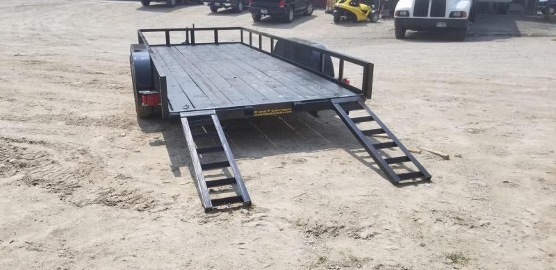 2022 M.E.B 6.4x16 Utility Trailer w/Slide Out Ramps 7000# 2022 M.E.B 6.4x16 Utility Trailer w/Slide Out Ramps 7000#