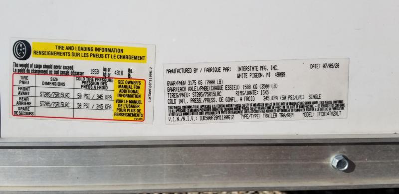 used Cargo (Enclosed) Trailers Interstate  for sale, in Seneca, IL Thumbnail 22