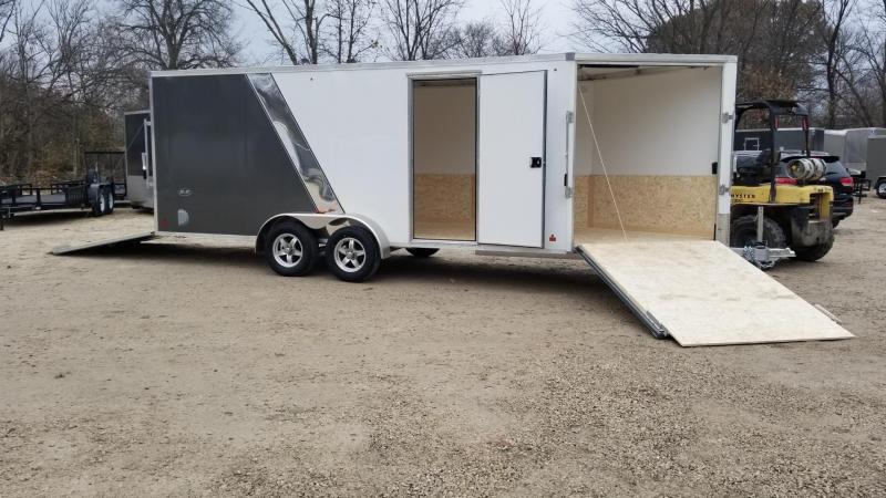 2023 R and R 7x18 Slasher Elite Aluminum Drive Thru 3 Place Snowmobile Trailer 7k 2023 R and R 7x18 Slasher Elite Aluminum Drive Thru 3 Place Snowmobile Trailer 7k