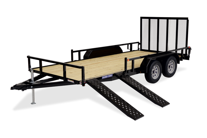 2022 Sure-Trac ST8214TATTV-B-070 ATV Trailer 2022 Sure-Trac ST8214TATTV-B-070 ATV Trailer
