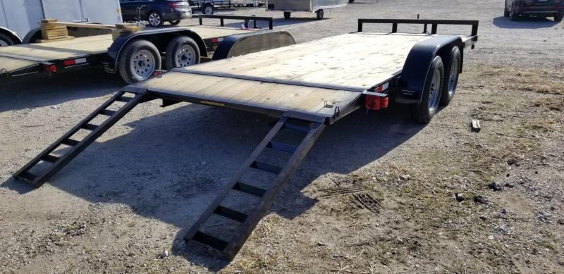 2022 M.E.B 7x18 Wood Deck Open Auto Hauler 7000# 2022 M.E.B 7x18 Wood Deck Open Auto Hauler 7000#