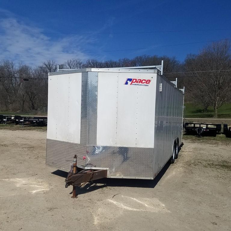 used Cargo (Enclosed) Trailers Pace American Other for sale, in Seneca, IL image-0