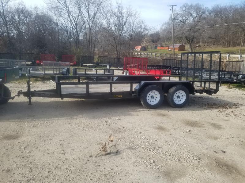 M.E.B 77x16 Utility Trailer w/Gate and Brake 7k pQc4n2d3rjpp