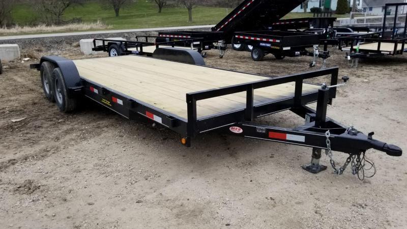 2021 M.E.B 7x20 Wood Deck Auto Hauler 10K 2021 M.E.B 7x20 Wood Deck Auto Hauler 10K