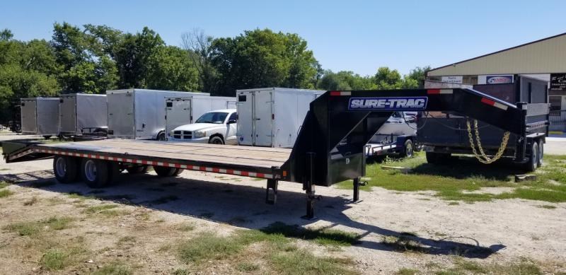 2022 Sure-Trac 8.5x25+5 Heavy Duty Gooseneck Equipment Trailer 20k 2022 Sure-Trac 8.5x25+5 Heavy Duty Gooseneck Equipment Trailer 20k