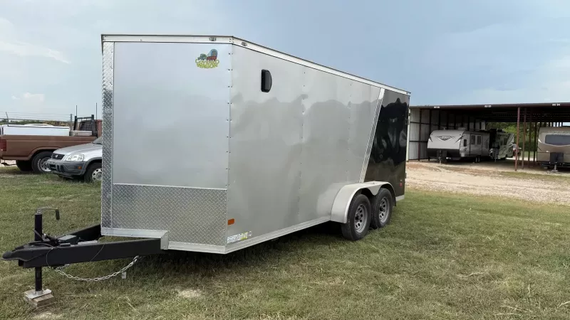 used Cargo (Enclosed) Trailers Covered Wagon Trailers  for sale, in Hewitt, TX Thumbnail 2