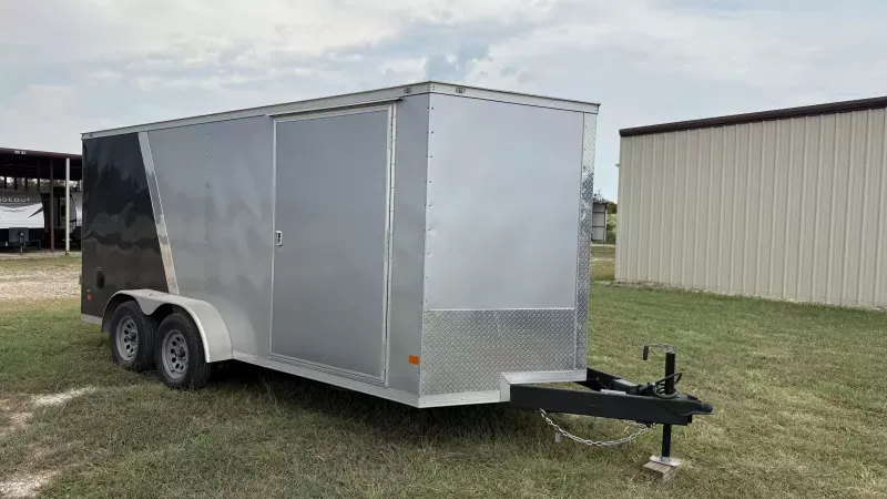 7' x 16' w/ 6'3" interior ht w/ Ramp Cargo Trailer