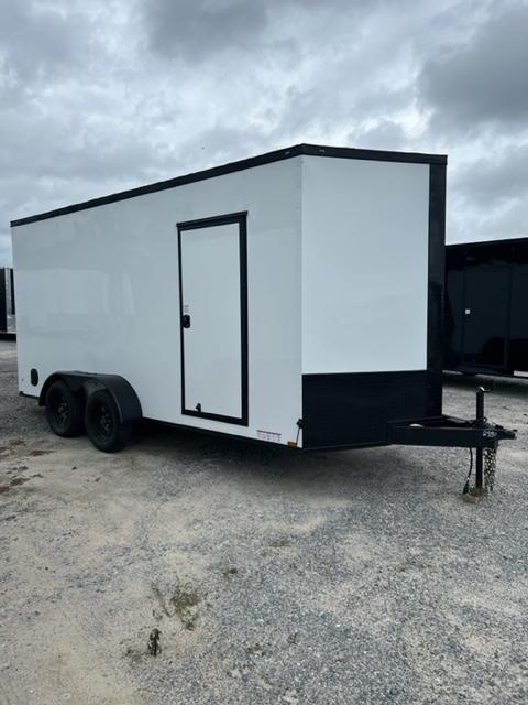 NEW - 2023 Xtreme Cargo 7x16 Tandem Axle  - XTVR Stealth Pkg Cargo / Enclosed Trailer