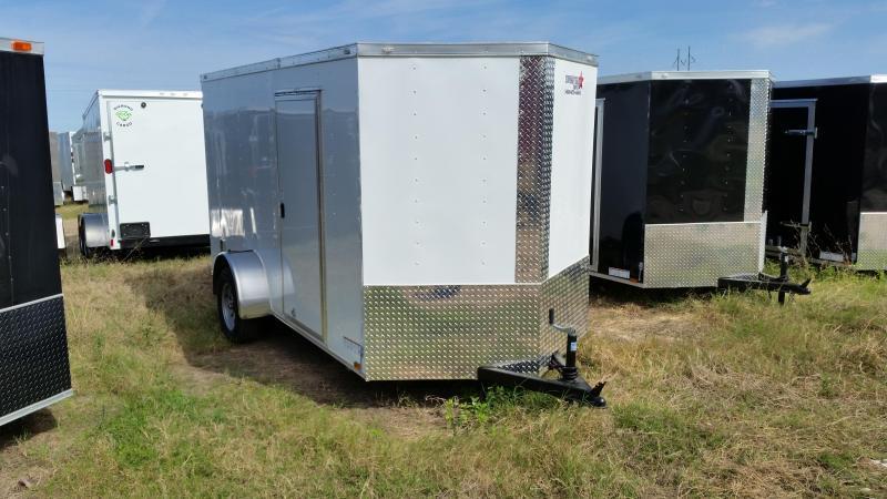 New 6x12 SA Enclosed Cargo Trailers