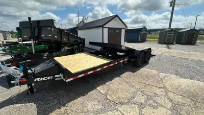 2026 Rice Trailers 16+6 14K Partial Tilt