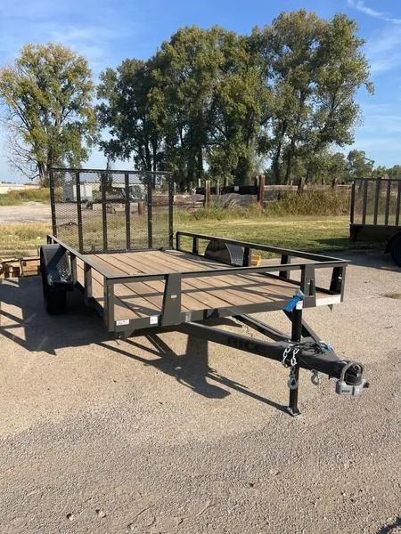 2025 Rice Trailers 12' Single Utility