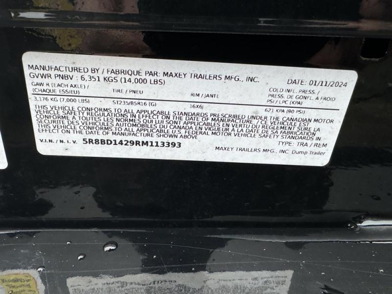 new Dump Trailers MAXX-D  for sale, in Rochester, WA Thumbnail 3