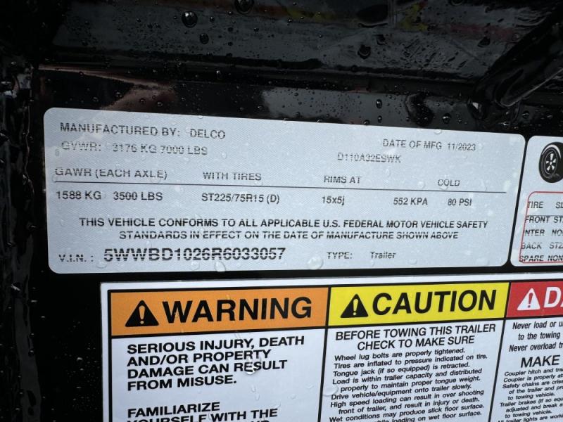 new Dump Trailers Delco Trailers  for sale, in Rochester, WA Thumbnail 4