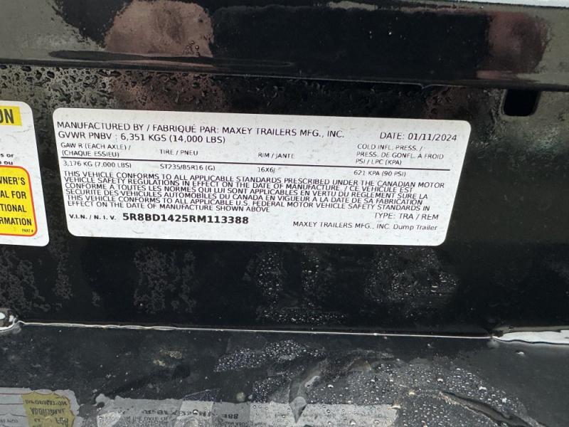 new Dump Trailers MAXX-D  for sale, in Rochester, WA Thumbnail 3