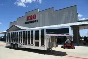 2027 Eby 24' X 7'1" MAVERICK Punch Panel Livestock Trailer 