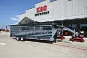2026 Galyean 24' LIVESTOCK TRAILER 