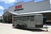 2026 W-W Trailers 16' X 6' LIVESTOCK TRAILER W/ SPARE 