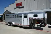 2026 Eby 24' X 6'11" MAVERICK STOCK COMBO LIVESTOCK TRAILER 