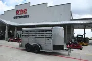 2027 W-W Trailers 14' X 5 ALL AROUND LIVESTOCK TRAILER W/ SPARE 