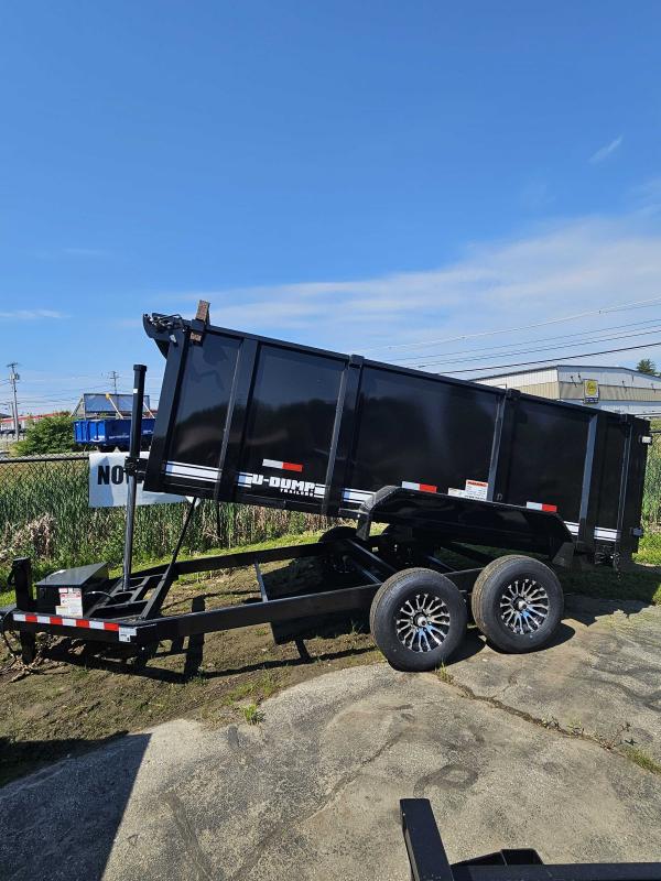 U-Dump Pro Series 831414LP Dump Trailer W/ Aluminum Wheels xw3jk0d4jobx