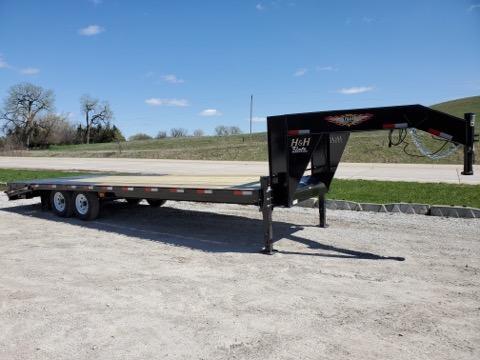 2021 H and H Trailer 102x20+5 Low Profile Dovetail Super Delu 2021 H and H Trailer 102x20+5 Low Profile Dovetail Super Delu