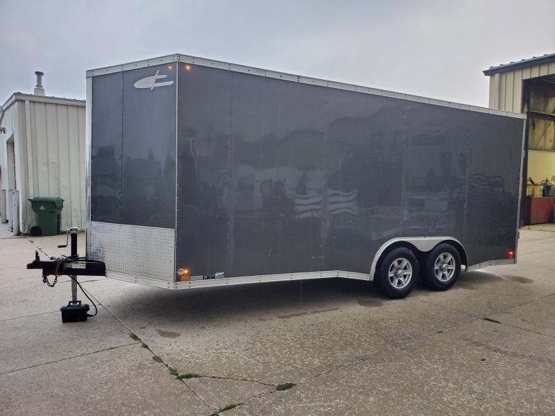 2018 Cross Trailers 8x18 Cargo / Enclosed Trailer Klute Truck and