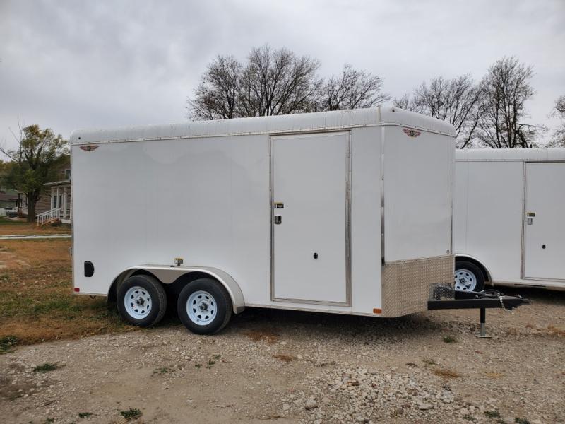 2023 H and H Trailer 8.5x20 HH Series Round Top VNose Enclosed Car