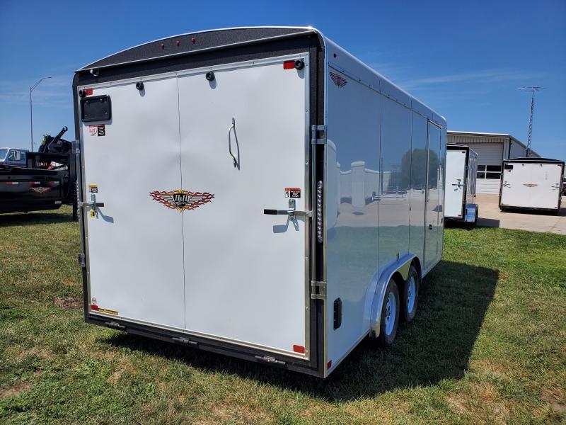 2023 H and H Trailer 8x16 HH Series Round Top VNose Enclosed Cargo