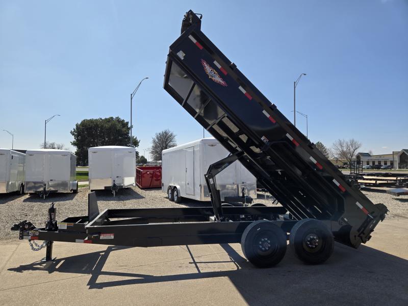 2025 H and H Trailer 83x16 Industrial Dump Trailer  16K Scissor