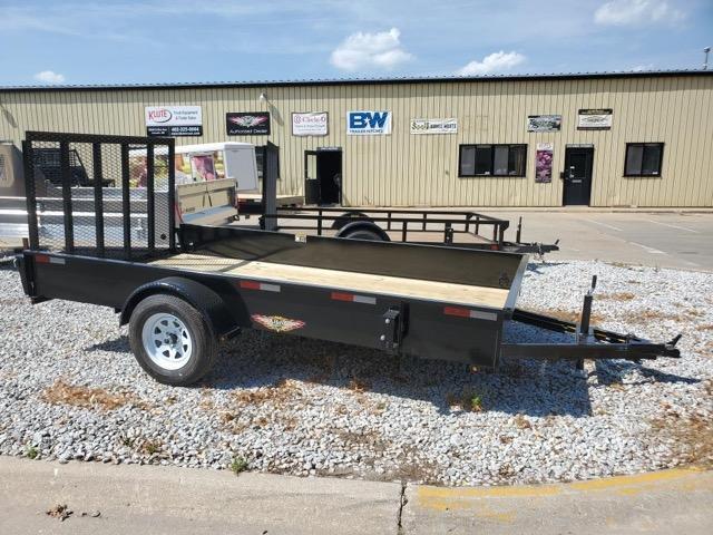 2021 H and H Trailer 76x12 Solid Side Utility Trailer 3K Idl 2021 H and H Trailer 76x12 Solid Side Utility Trailer 3K Idl